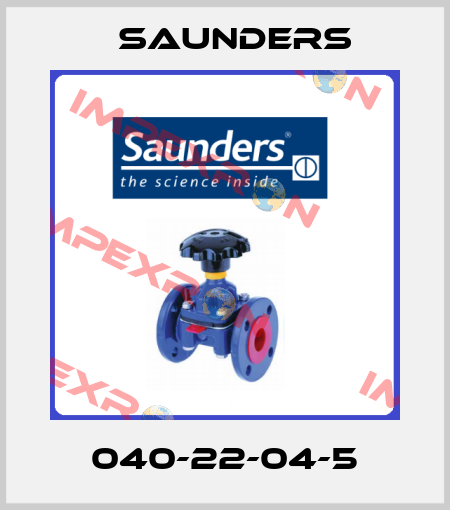 040-22-04-5 Saunders