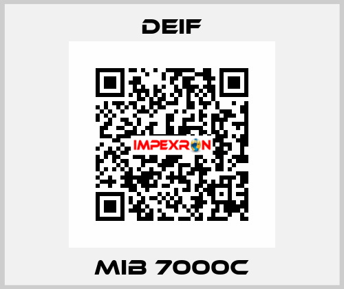 MIB 7000C Deif