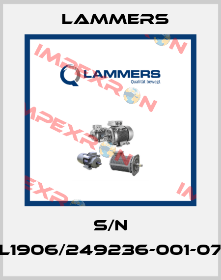 S/N GL1906/249236-001-076 Lammers
