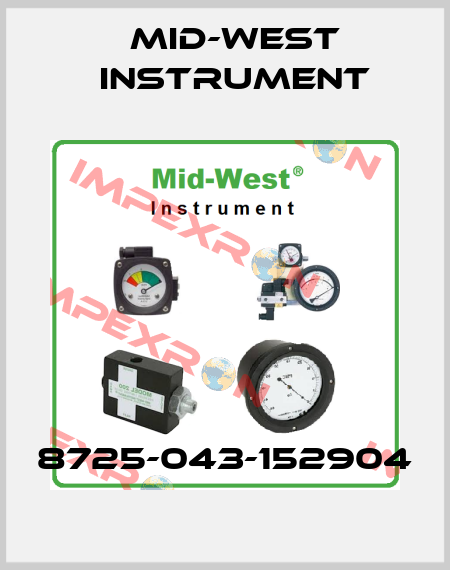 8725-043-152904 Mid-West Instrument