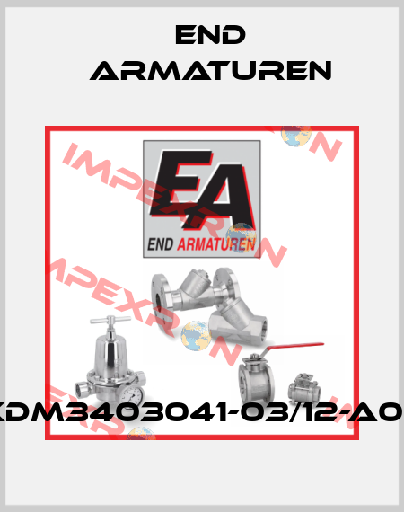 XDM3403041-03/12-A03 End Armaturen