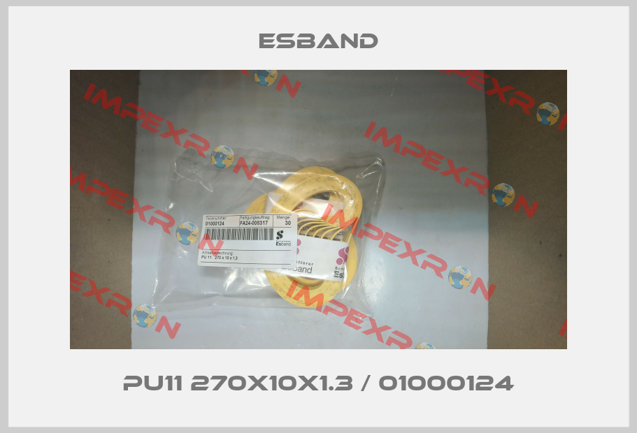 PU11 270x10x1.3 / 01000124 Esband