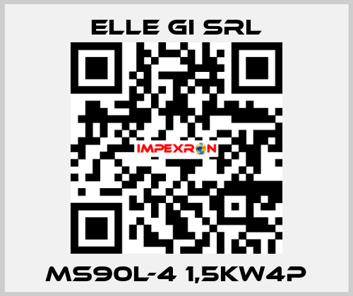 MS90L-4 1,5KW4P ELLE GI SRL
