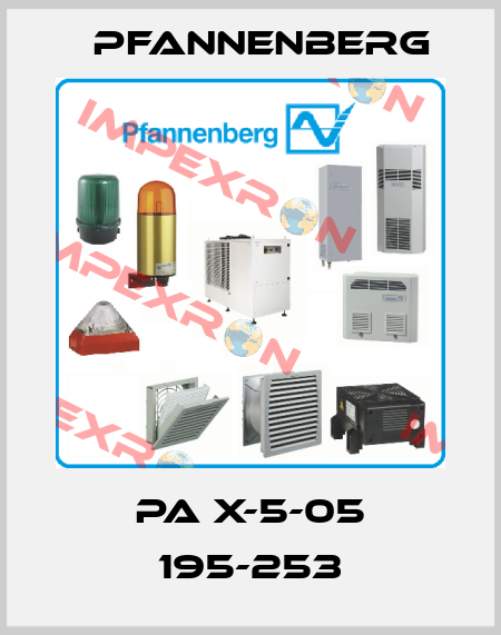 PA X-5-05 195-253 Pfannenberg