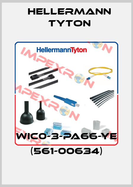 WIC0-3-PA66-YE (561-00634) Hellermann Tyton