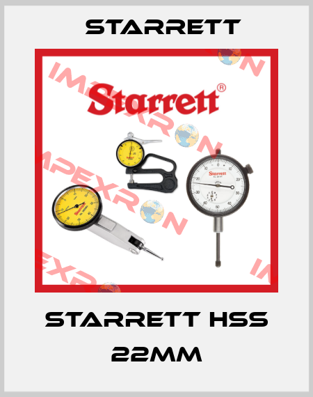 Starrett HSS 22mm Starrett