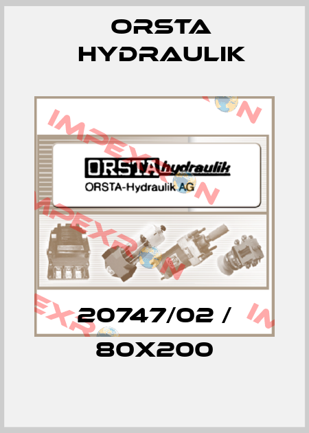 20747/02 / 80x200 Orsta Hydraulik