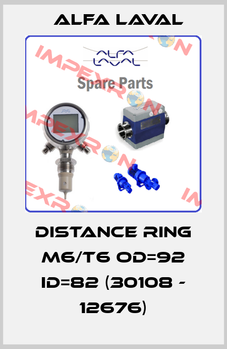 Distance Ring M6/T6 OD=92 ID=82 (30108 - 12676) Alfa Laval
