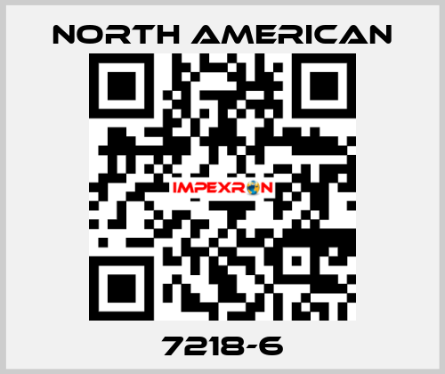 7218-6 NORTH AMERICAN