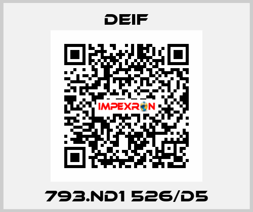 793.ND1 526/D5 Deif