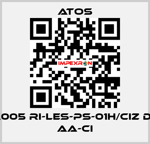 11EA005 RI-LES-PS-01H/CIZ DL 14 AA-CI Atos