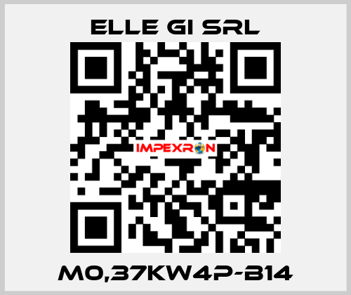 M0,37KW4P-B14 ELLE GI SRL