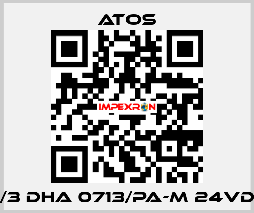 4/3 DHA 0713/PA-M 24VDC Atos