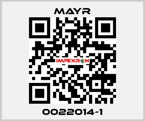 0022014-1 Mayr