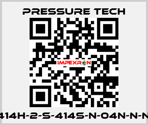 MF414H-2-S-414S-N-04N-N-NV/C Pressure Tech