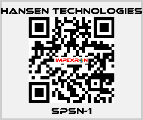 SPSN-1 HANSEN TECHNOLOGIES