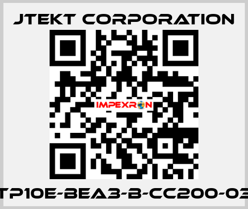 TP10E-BEA3-B-CC200-03 JTEKT CORPORATION
