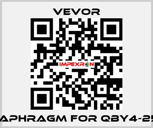diaphragm for QBY4-25L VEVOR