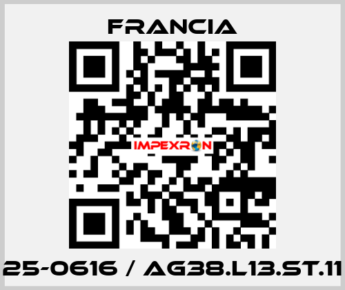 25-0616 / AG38.L13.ST.11 Francia