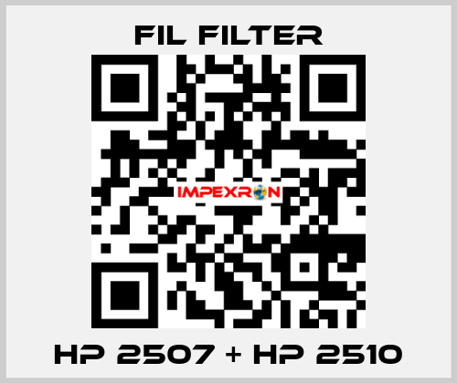 HP 2507 + HP 2510 Fil Filter