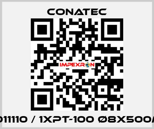 77011110 / 1xPt-100 Ø8x500mm Conatec