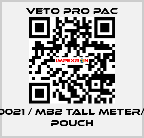 VPP10021 / MB2 Tall Meter/Tool Pouch Veto Pro Pac