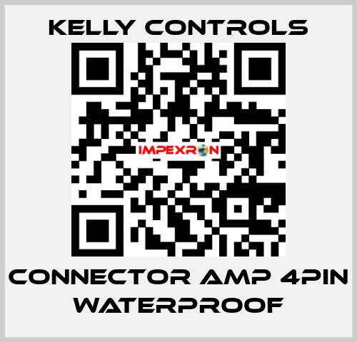 Connector AMP 4pin waterproof Kelly Controls