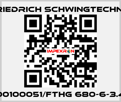 00100051/FTHG 680-6-3.4 Friedrich Schwingtechnik