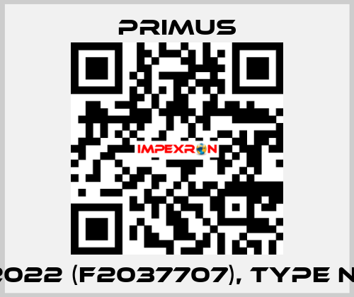 p/n 72022 (F2037707), type N10006 Primus
