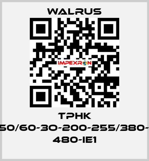 TPHK 4T5-3/TPHK4T5-3-50/60-3O-200-255/380-440-200-255/380- 480-IE1 Walrus