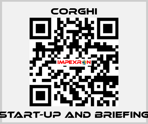 Start-up and briefing Corghi