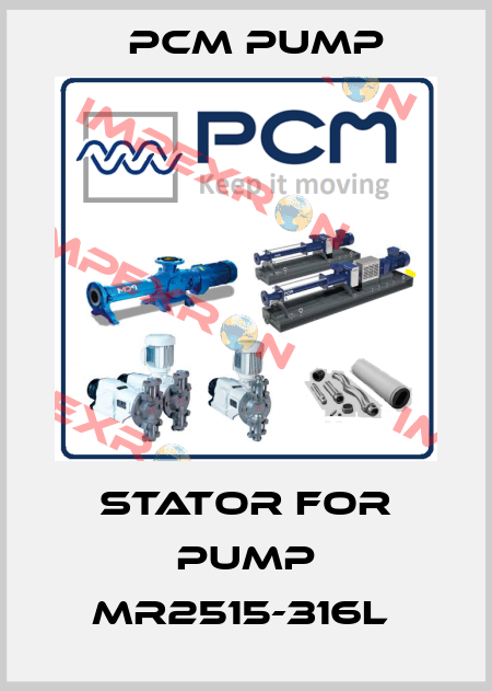 Stator for Pump MR2515-316L  PCM Pump