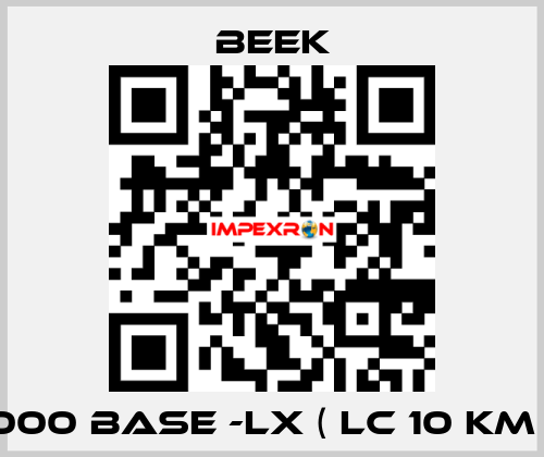 1000 BASE -LX ( LC 10 KM  ) Beek