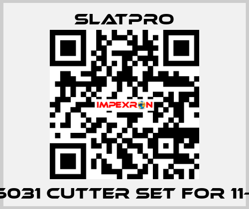 66031 Cutter Set for 11-12 SlatPro