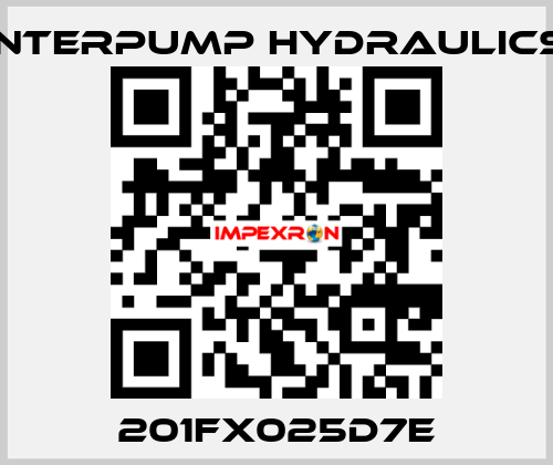 201FX025D7E Interpump hydraulics
