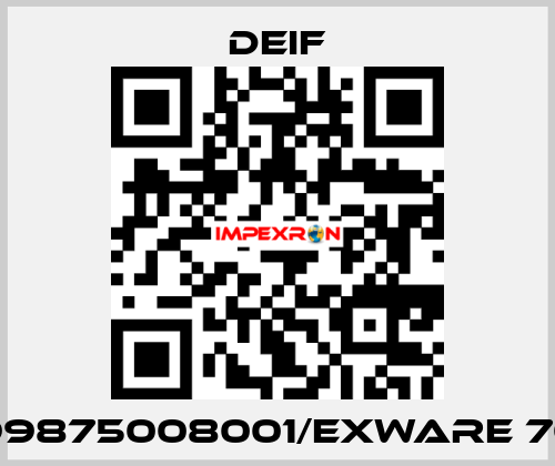 299875008001/eXware 703 Deif