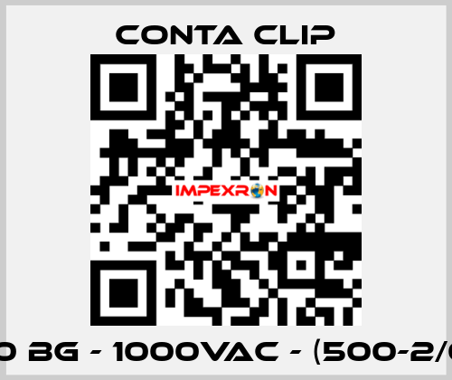 RK 240 BG - 1000VAC - (500-2/0AWG) Conta Clip
