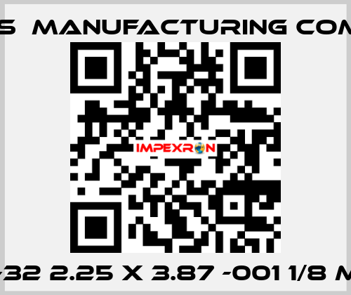 VC-32 2.25 x 3.87 -001 1/8 MPT VI- CAS  Manufacturing Company
