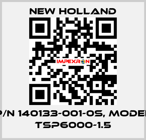 p/n 140133-001-0S, model TSP6000-1.5 New Holland