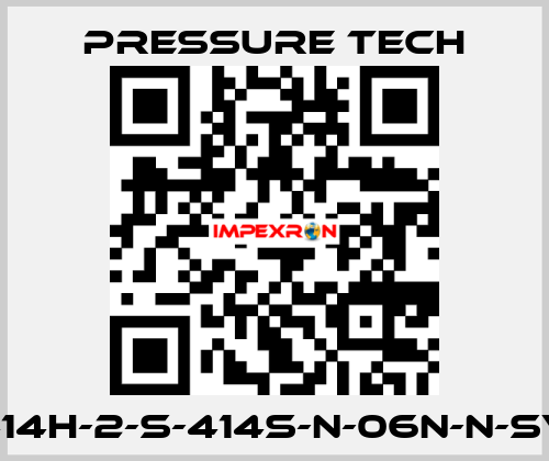 MF414H-2-S-414S-N-06N-N-SV-011 Pressure Tech