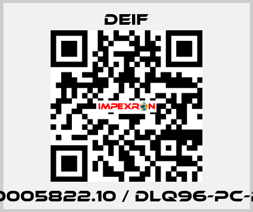 100005822.10 / DLQ96-pc-PR Deif