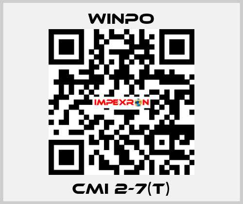 CMI 2-7(T) WINPO