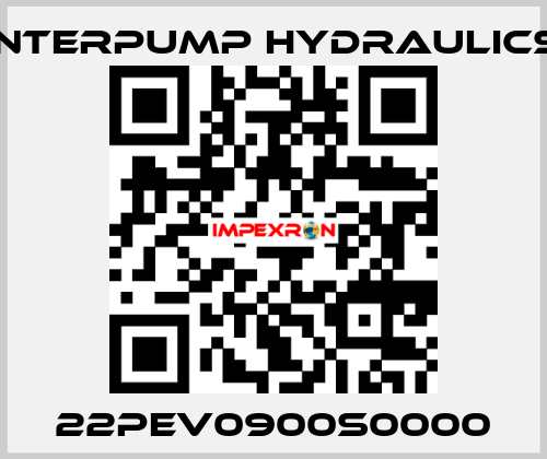22PEV0900S0000 Interpump hydraulics