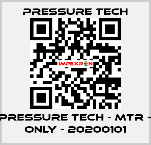 SOA - Pressure Tech - MTR - Body Only - 20200101 Pressure Tech