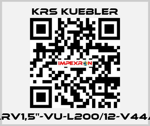 60-ARV1,5"-VU-L200/12-V44A-Ex KRS KUEBLER