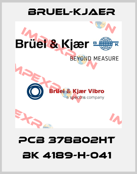 PCB 378B02HT  BK 4189-H-041  Bruel-Kjaer