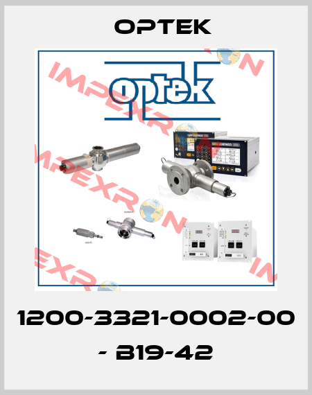 1200-3321-0002-00 - B19-42 Optek
