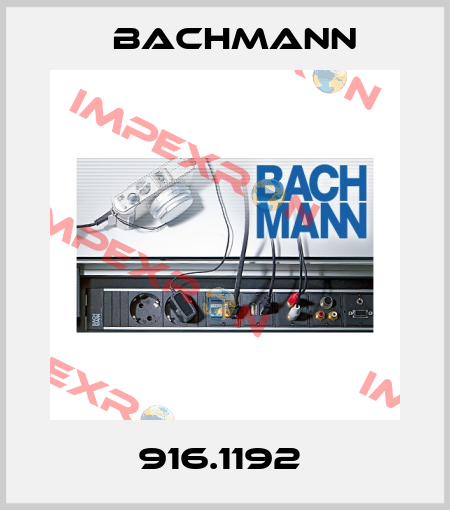 916.1192  Bachmann