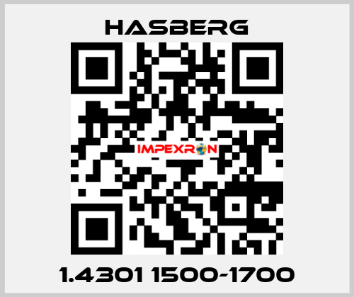 1.4301 1500-1700 Hasberg