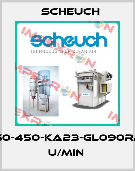 VRE50-450-ka23-GL090R2048 U/min  Scheuch